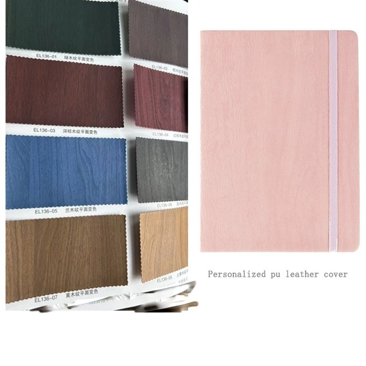 leather notebook and planner