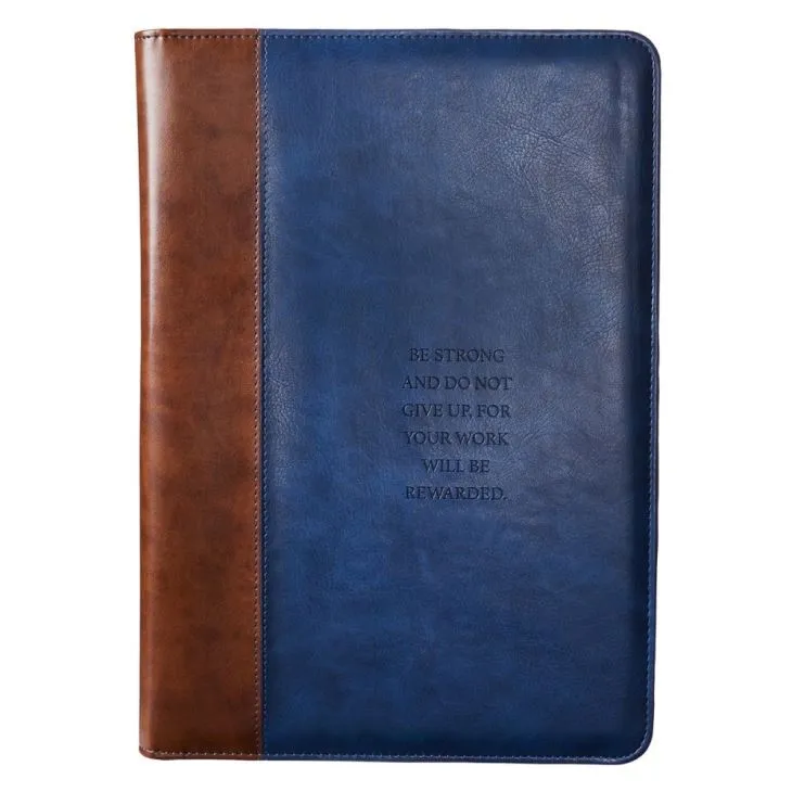 Faux Leather Religious Journal