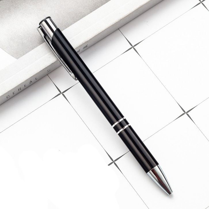 Blue Metal Ballpoint Pen